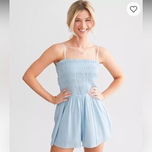 BNWOT Willow & Root Strappy Back Romper